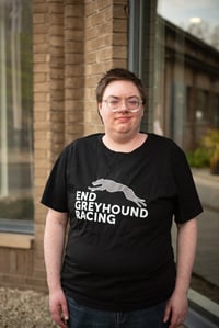 Image of End Greyhound Racing - Black Unisex T-Shirt