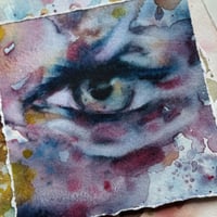 Image 2 of Eye 3, Original Watercolor Painting