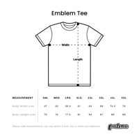 Image 3 of Emblem tee - white