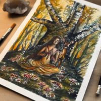 Image 4 of Prayer, Original Watercolor Painting