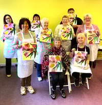 Image 3 of Step by Step painting class Bishopbriggs - Summer Barley - Saturday 31st May 2025
