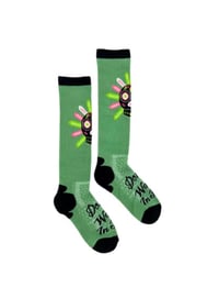 Don't Walk in Fear Sage Performance Socks
