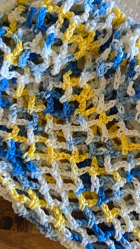Image 5 of Beach Day - large crochet mesh market bag
