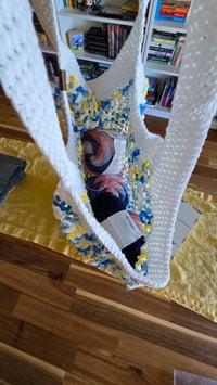 Image 7 of Beach Day - large crochet mesh market bag