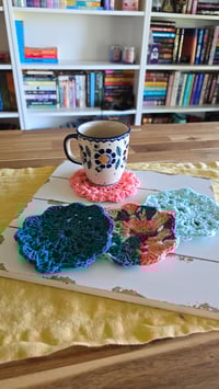 Image 2 of Crochet Coaster - 4 pack 