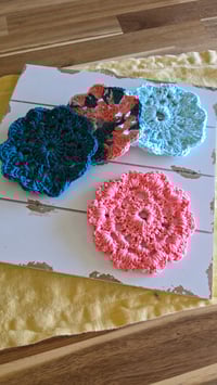 Image 4 of Crochet Coaster - 4 pack 