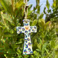 Image 3 of Petite Croix "Léopard" de Cécile