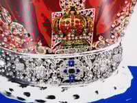 Image 3 of Prestige Art Deco Emerald / Sapphire Crown. 