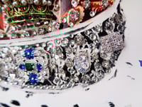 Image 9 of Prestige Art Deco Emerald / Sapphire Crown. 