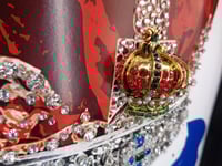 Image 15 of Prestige Art Deco Emerald / Sapphire Crown. 