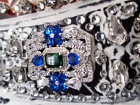 Image 4 of Prestige Art Deco Emerald / Sapphire Crown. 
