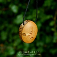 Image 4 of Stonehenge Lunar Ogham Amulet (PE1910)