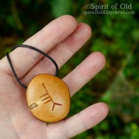 Image 5 of Stonehenge Lunar Ogham Amulet (PE1910)