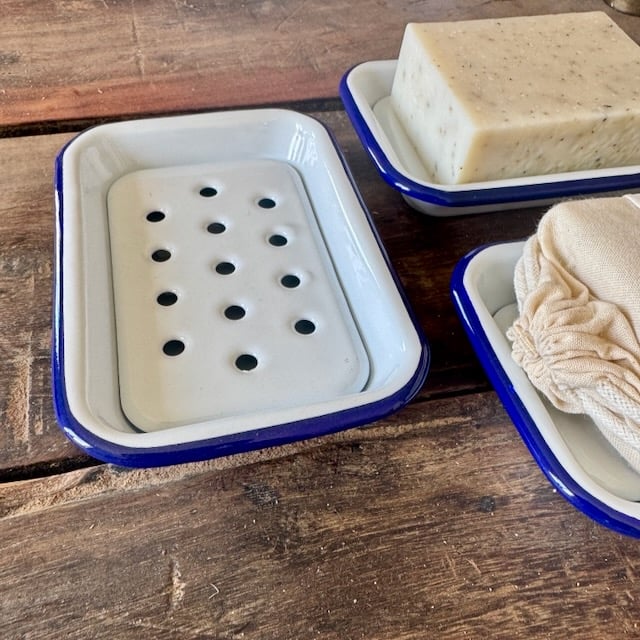 Image of Enamel Soap Dish