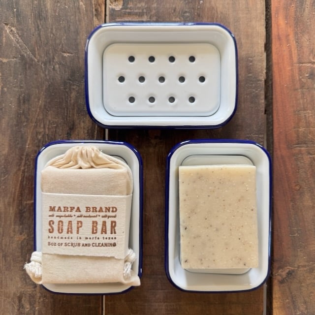 Image of Enamel Soap Dish