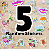 5 Random Stickers
