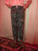 Image of Guice Black Geometric Track Pants