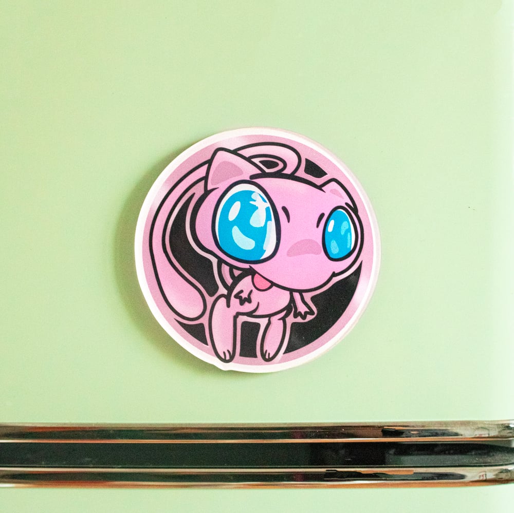 Image of Mew "Blep" Tonto (Pokemon) - Imán