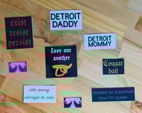 Image 4 of Love one another sticker OR magnet