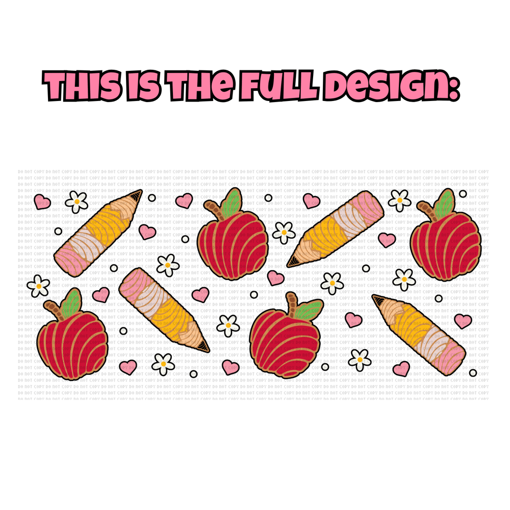 Image of Teacher Conchitas 12oz Stainless Steel Mug🍎✏️