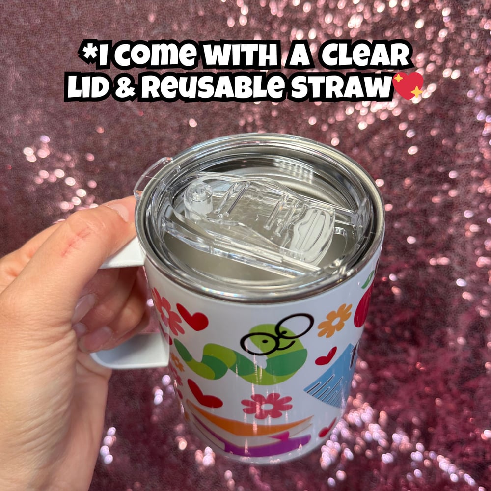 Image of Best Teacher Ever 12oz Stainless Steel Mug🍎💕