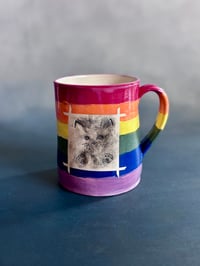 Image 3 of Pride Cat Mugs 20oz