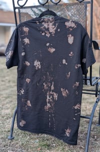Image 2 of cum slut bleach dye shirt