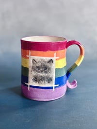 Image 2 of Pride Cat Mugs 20oz