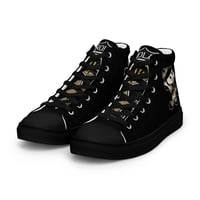 Image 4 of Big Easy Mafia Women’s high top canvas Gameday shoes