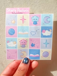 Image 1 of Starry Pockets Sticker Sheet