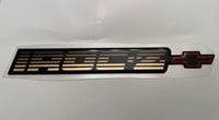 Image 1 of NOS Camaro IROC-Z Rear Bumper Emblem Gold 1988-90 Only RARE New GM 10096313