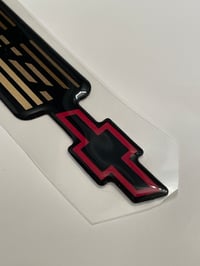 Image 3 of NOS Camaro IROC-Z Rear Bumper Emblem Gold 1988-90 Only RARE New GM 10096313