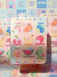 Image 3 of Fruit of the Spirit Sticker Sheet