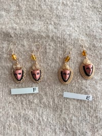 Image 3 of Mask Earrings #E