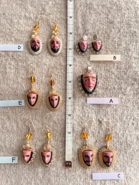 Image 4 of Mask Earrings #E