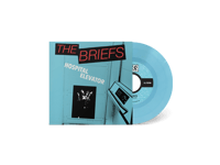 the BRIEFS - "Hospital Elevator" 7" Single (BLUE VINYL)