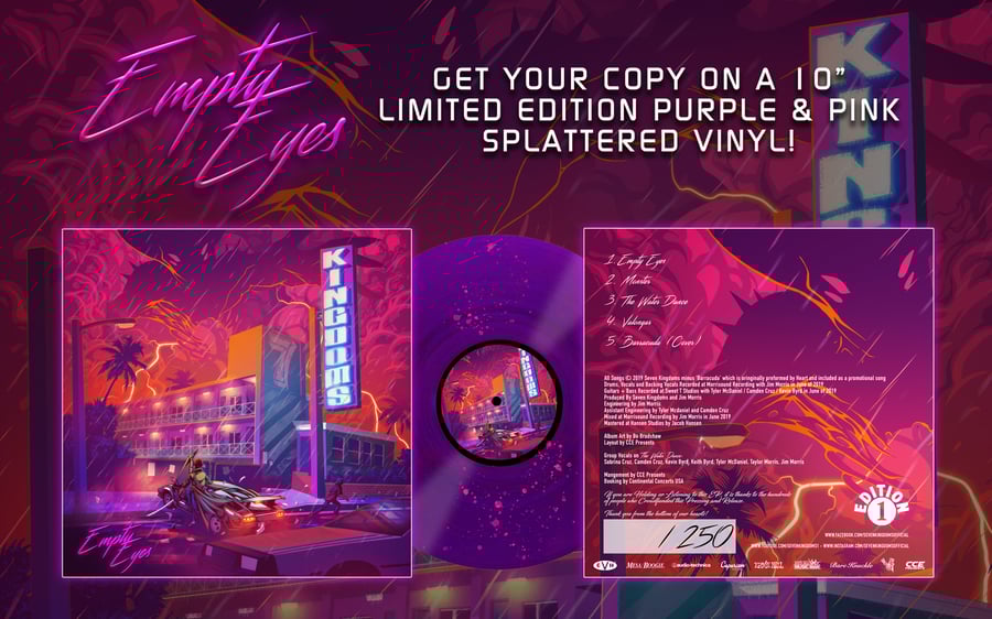 Image of Empty Eyes EP Vinyl (last call!)