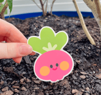 Image 1 of onion sticker