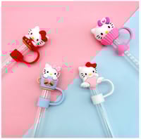 Image 3 of Hello Kitty Straw Cover Set | 4 Piece