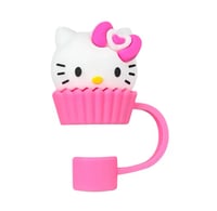 Image 1 of Hello Kitty Straw Cover | Rose Red