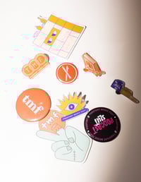 Image 2 of TMF25 Acrylic Buttons