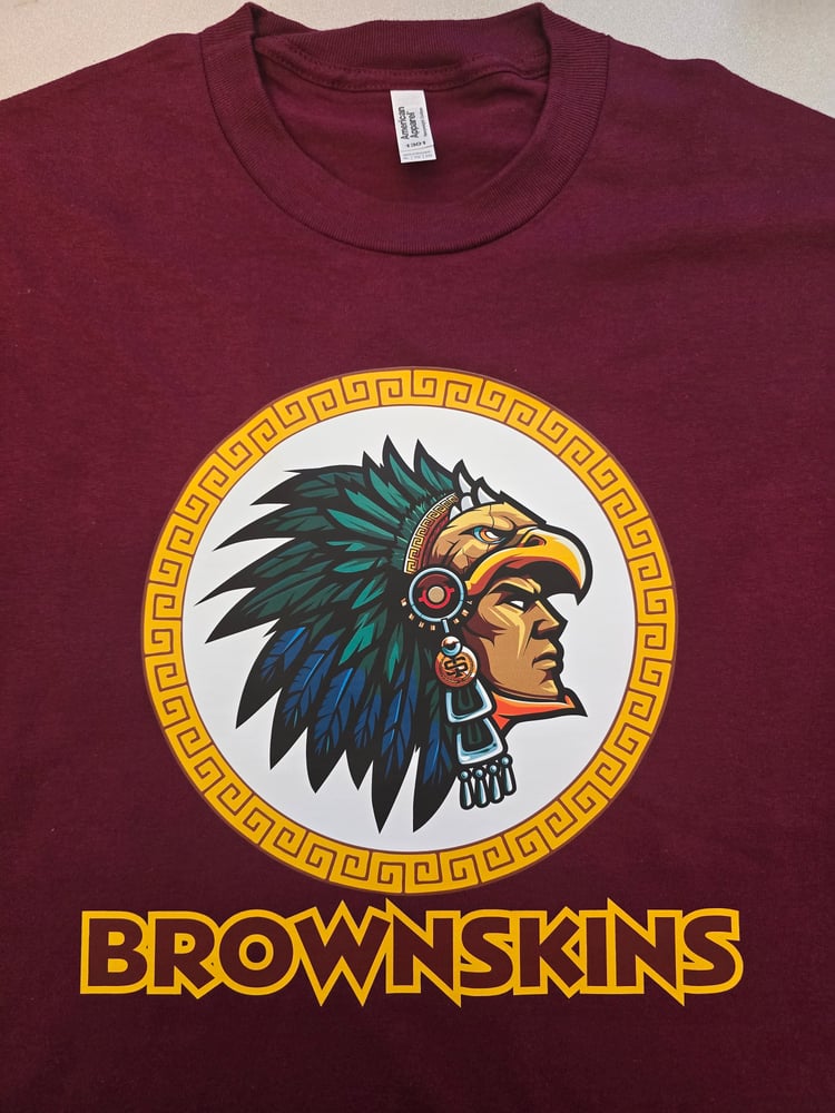 Image of BROWNSKINS (Maroon Tee)