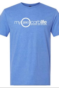 MZCL Logo Unisex Tee - Heathered Royal