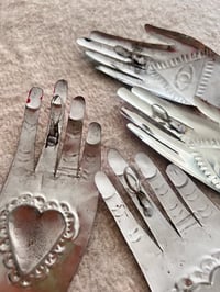 Image 4 of Hand Tin Ornament