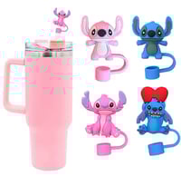 Image 2 of LILO & Stitch Straw Cover | Angel