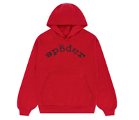 Red VVS Spider Hoodie
