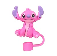 Image 1 of LILO & Stitch Straw Cover | Pink Angel