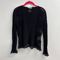 Image 1 of moschino crochet button up 