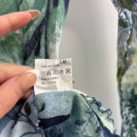 Image 4 of french floral mesh top