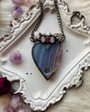 Raw Edge Amethyst Necklace